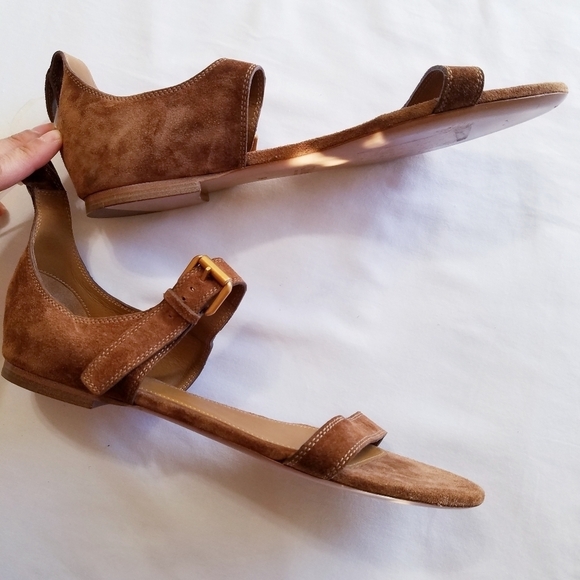Chloe | Tan Suede Strap sandals 39 - Picture 2 of 12